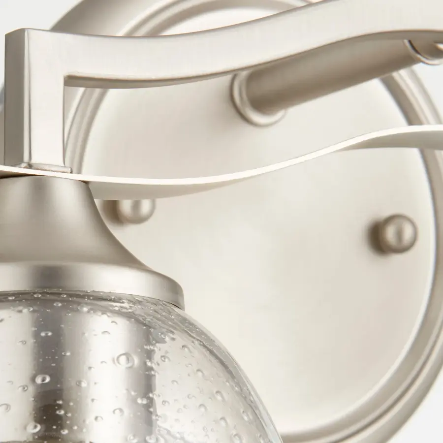 Jardin 2-Light Transitional Vanity Light in Satin Nickel - Image 2