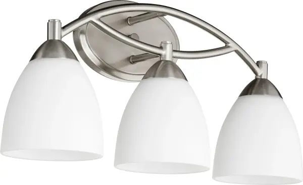 Barkley 3-Light Satin Nickel Vanity Light
