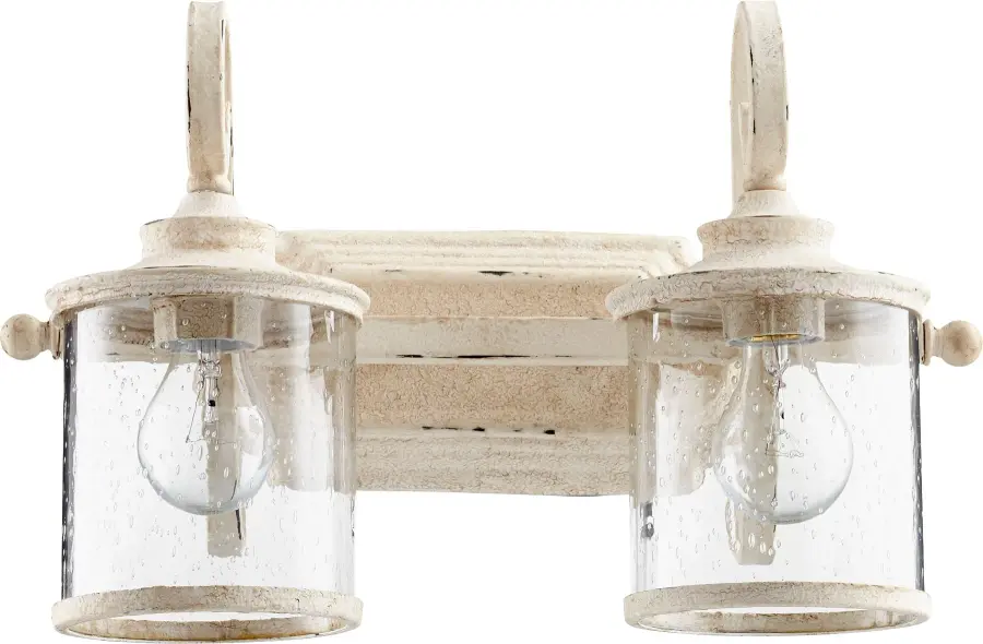 San Miguel 2-Light Traditional Vanity in Persian White