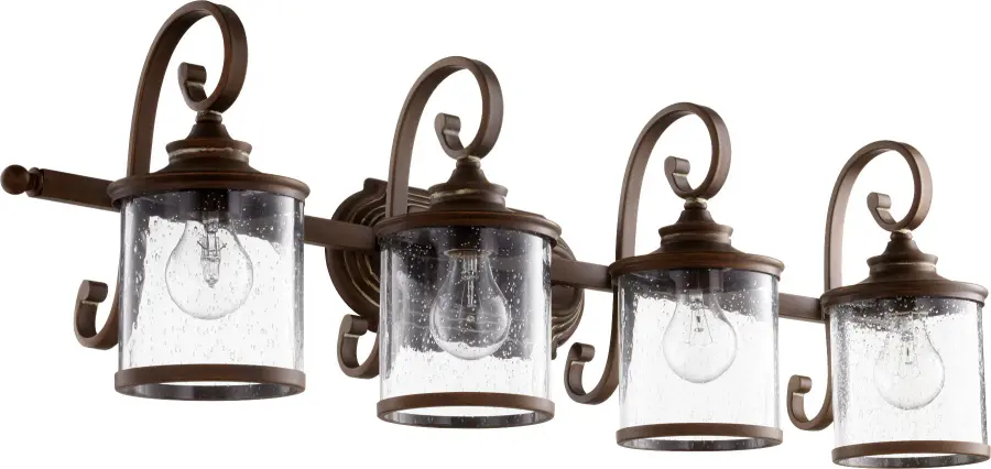San Miguel 4-Light Vanity in Vintage Copper