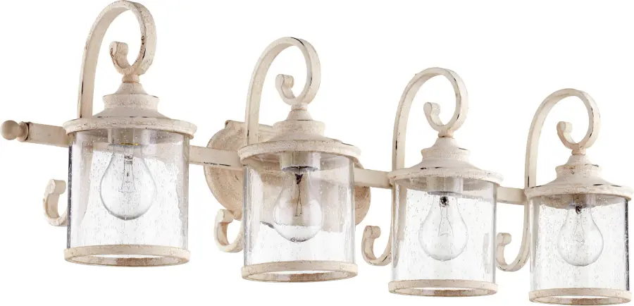 San Miguel 4-Light Traditional Vanity in Persian White