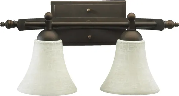 Aspen 2-Light Vanity in Oiled Bronze