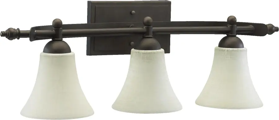 Aspen 3-Light Vanity in Oiled Bronze