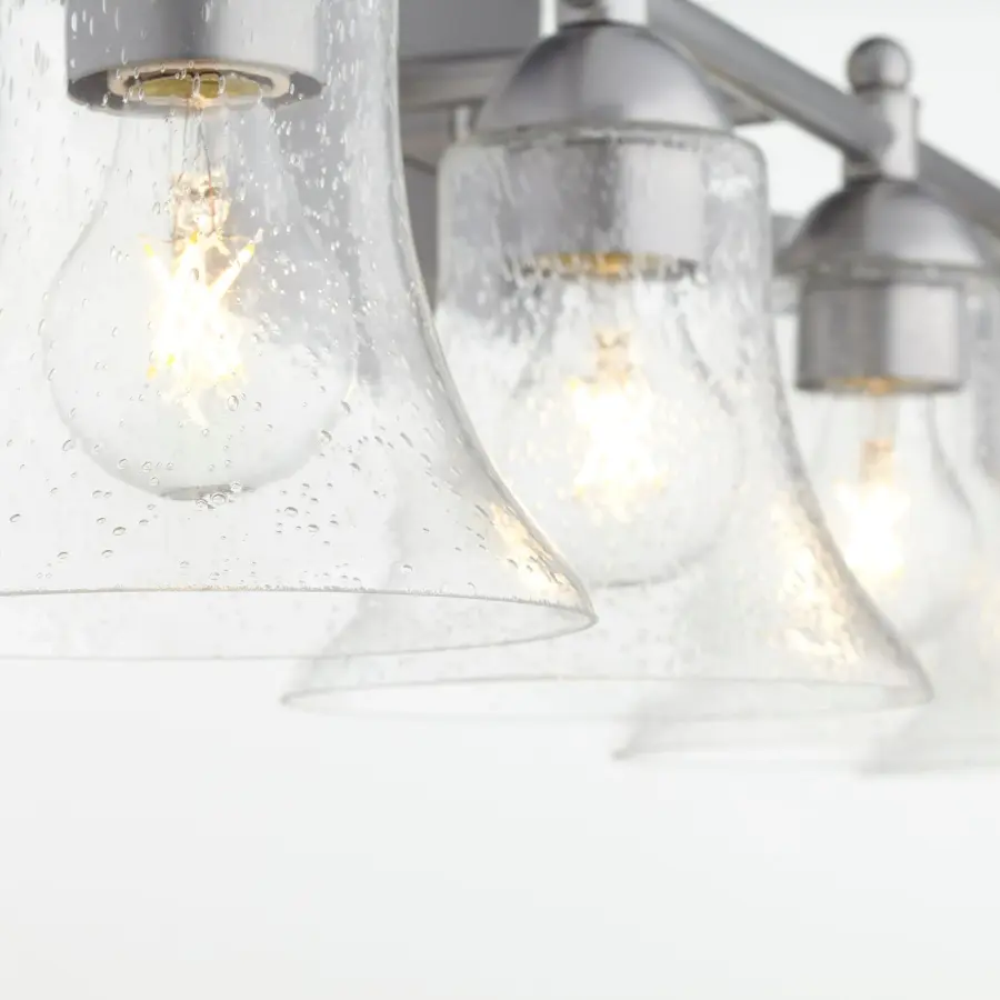 Aspen 4-Light Vanity Light in Classic Nickel - Image 2