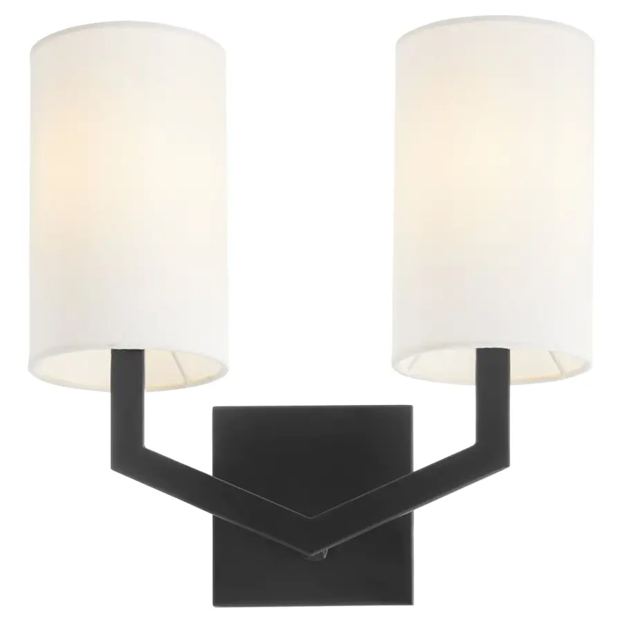 Bold Transitional Sconce with Distinctive Arrow Motif Design - Image 2