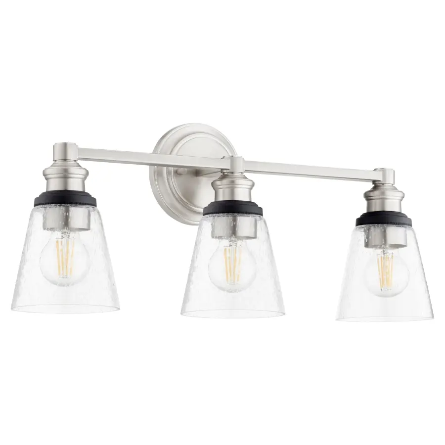 Dunbar 3-Light Satin Nickel Vanity - Image 2