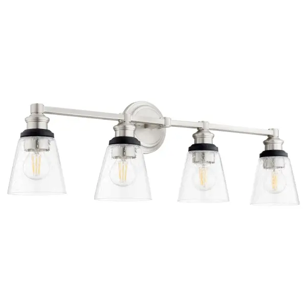 Dunbar 4-Light Satin Nickel Vanity - Image 2