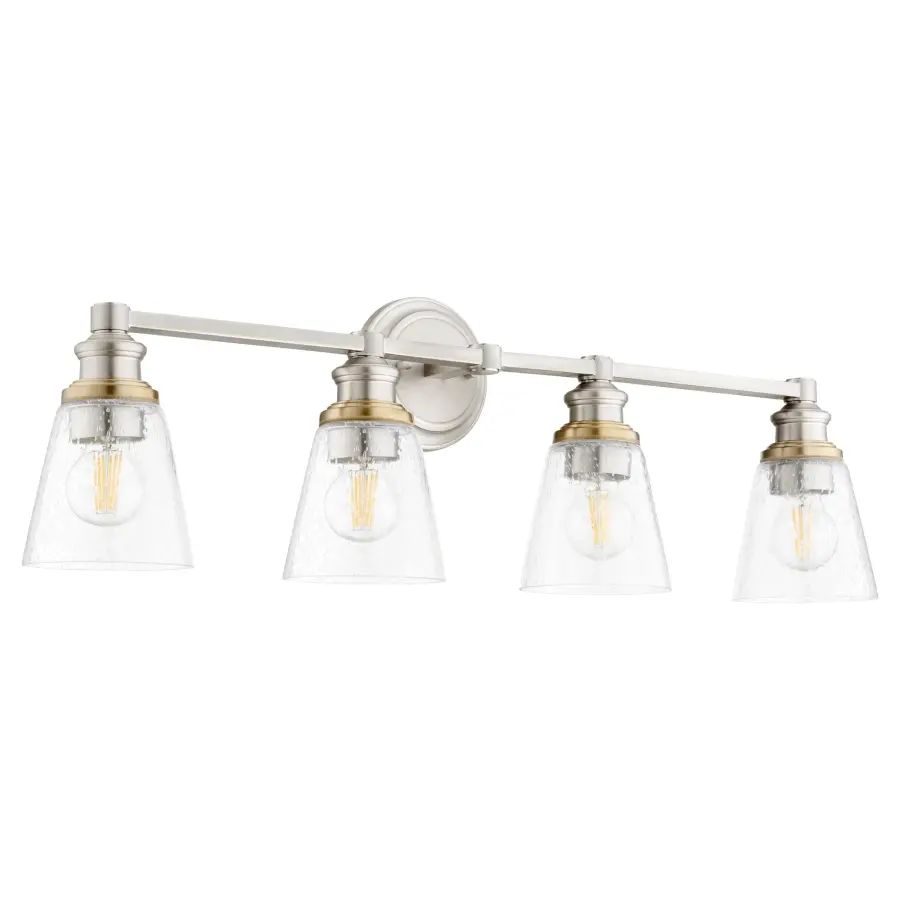Dunbar 4-Light Satin Nickel Vanity - Image 3