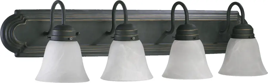 4-Light Traditional Old World Vanity Light