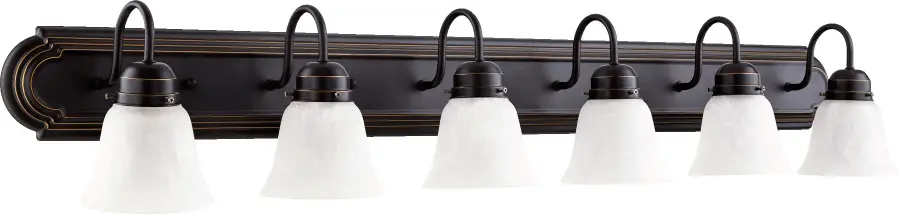 6-Light Traditional Old World Vanity Light