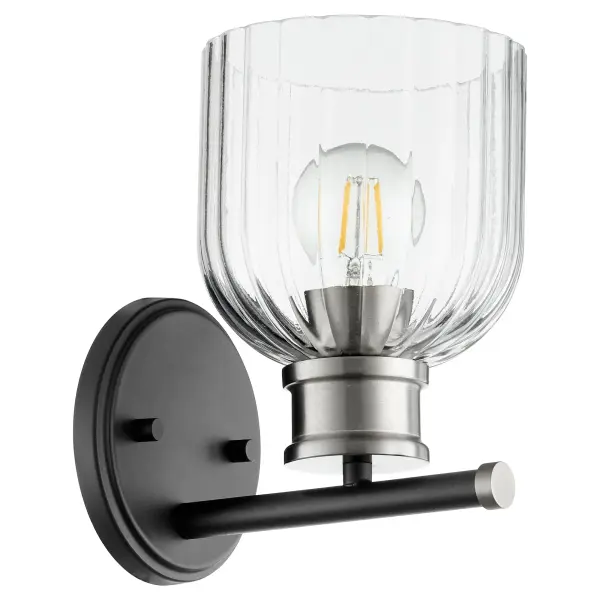 Elegant Two-Tone Sconce Blends Classic and Contemporary Design