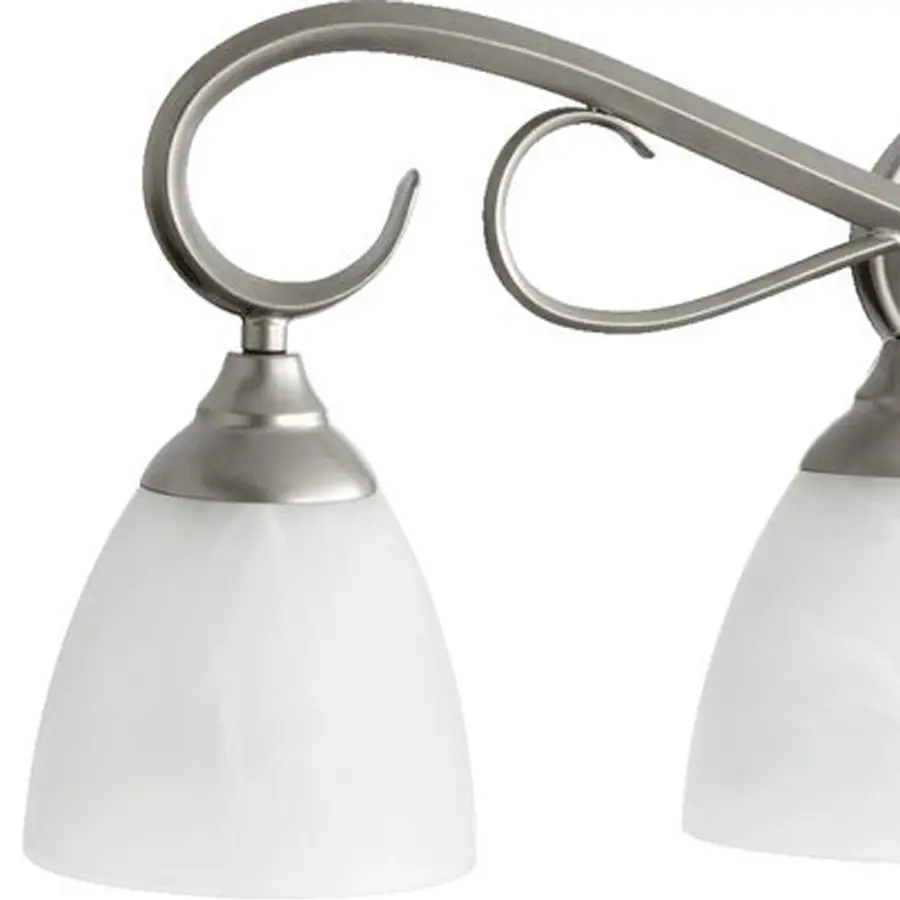 Powell 4-Light Traditional Vanity in Classic Nickel - Image 2