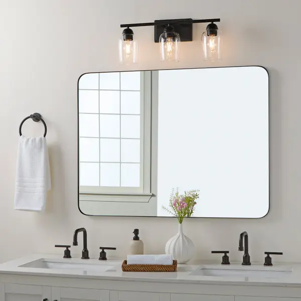 Wallinger 3-Light Vanity in Matte Black - Image 5