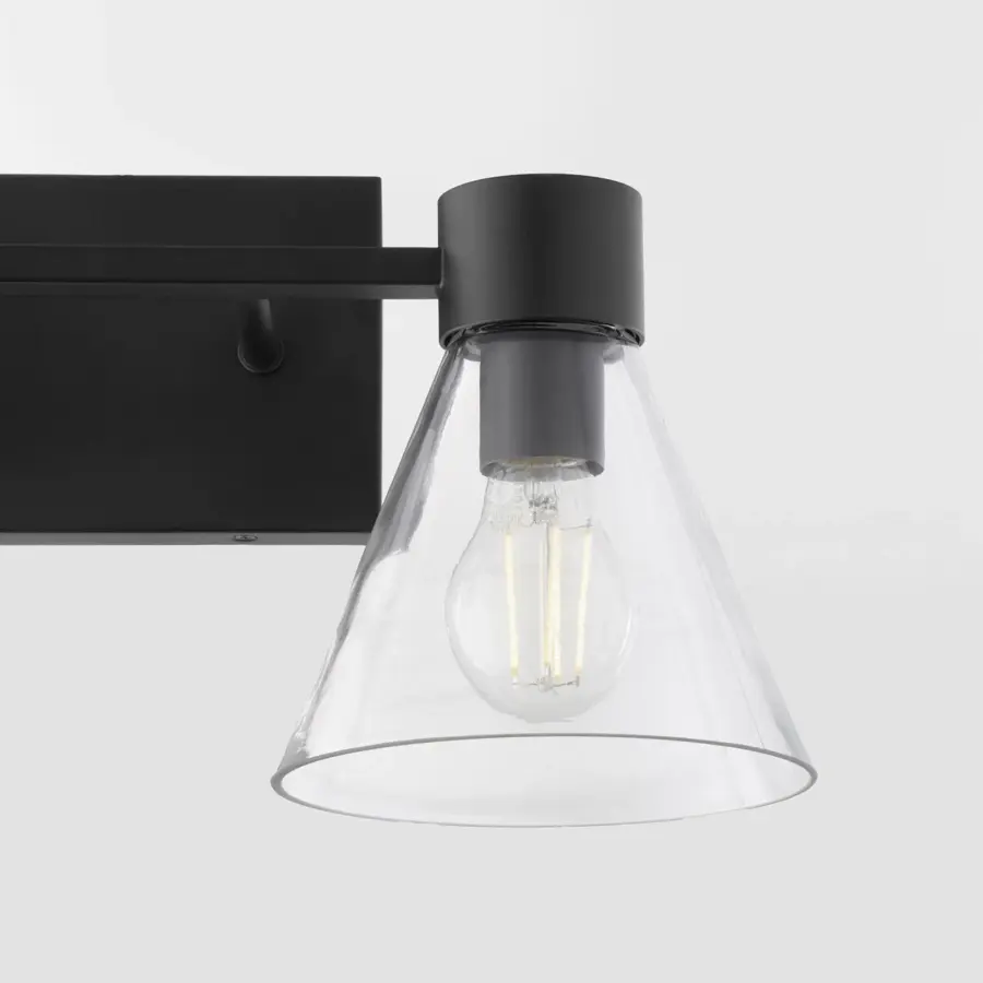 Beldar 2-Light Vanity in Matte Black - Image 7