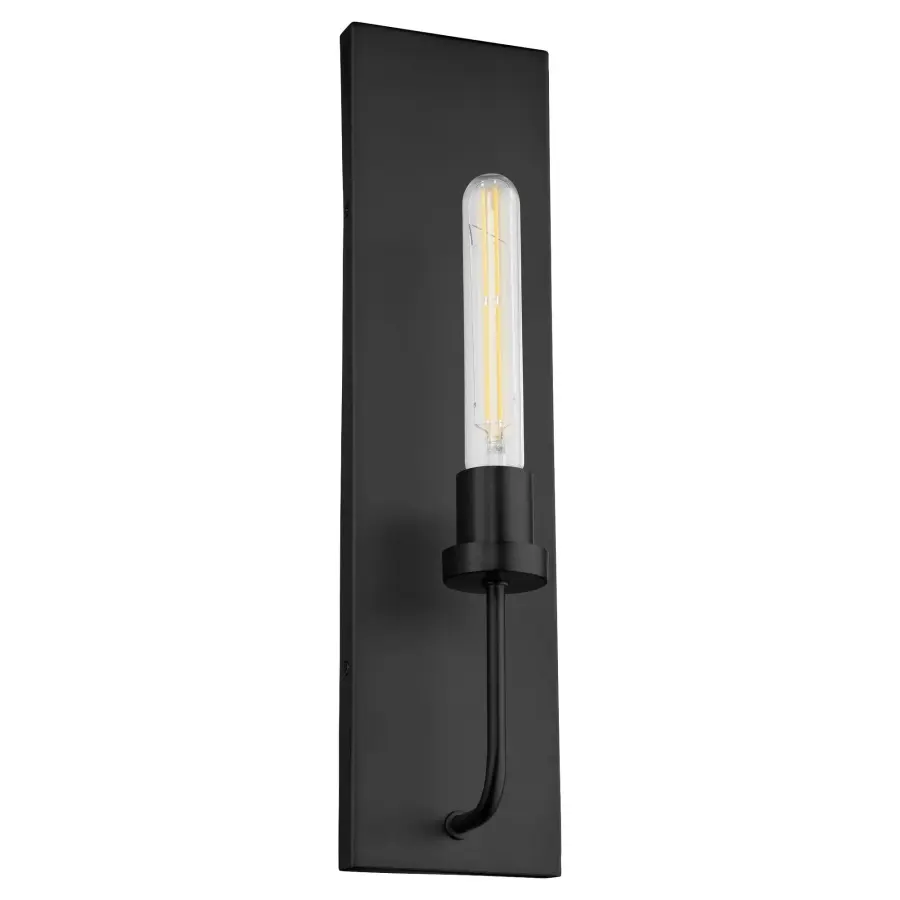 Sheridan 1-Light Wall Sconce in Matte Black - Image 1