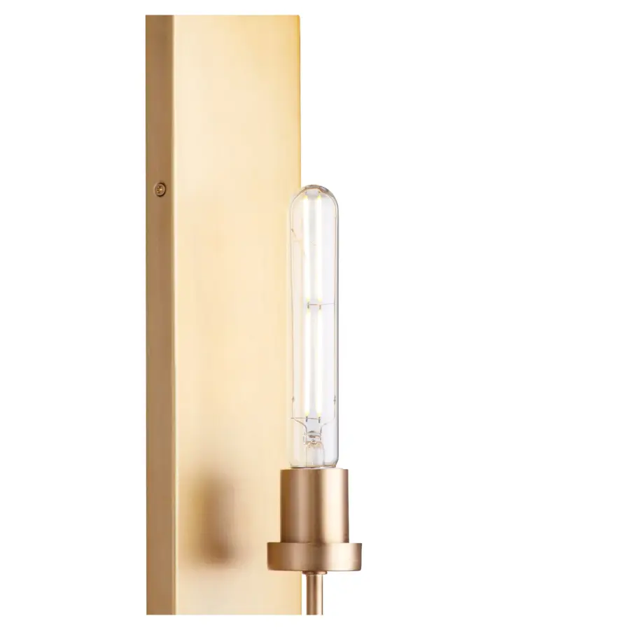 Sheridan 1-Light Wall Sconce in Aged Brass - Image 2