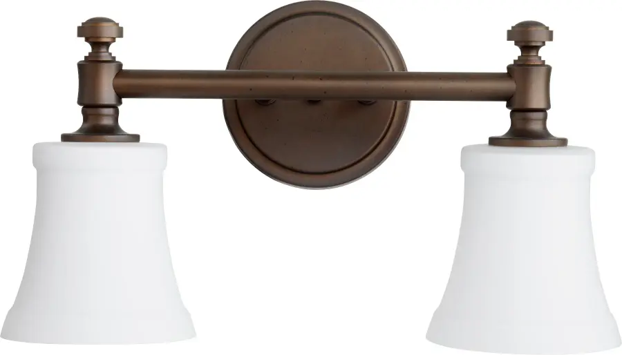 Rossington 2-Light Vanity in Oiled Bronze