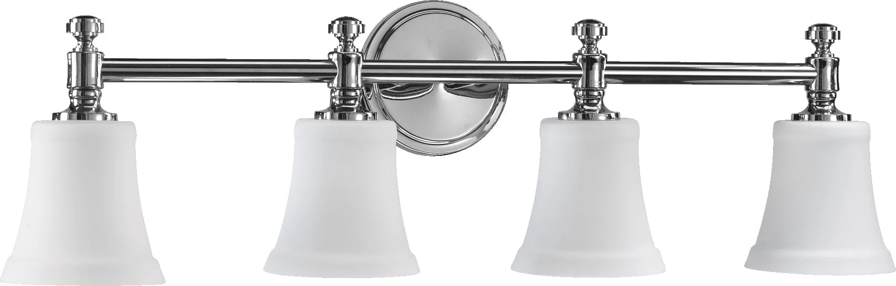Rossington 4-Light Transitional Vanity in Chrome
