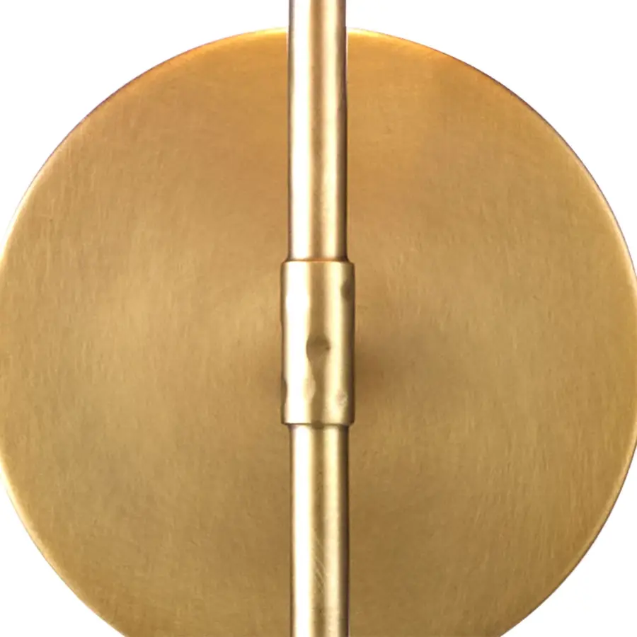 Fairview 1-Light Wall Sconce in Brushed Brass - Image 5