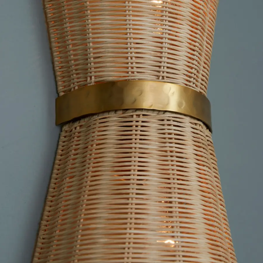 Fairview 2-Light Wall Sconce in Brushed Brass - Image 6