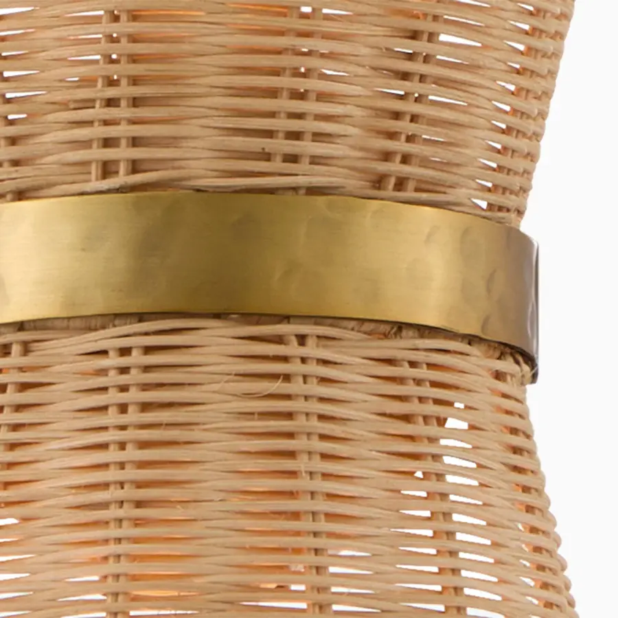 Fairview 2-Light Wall Sconce in Brushed Brass - Image 7