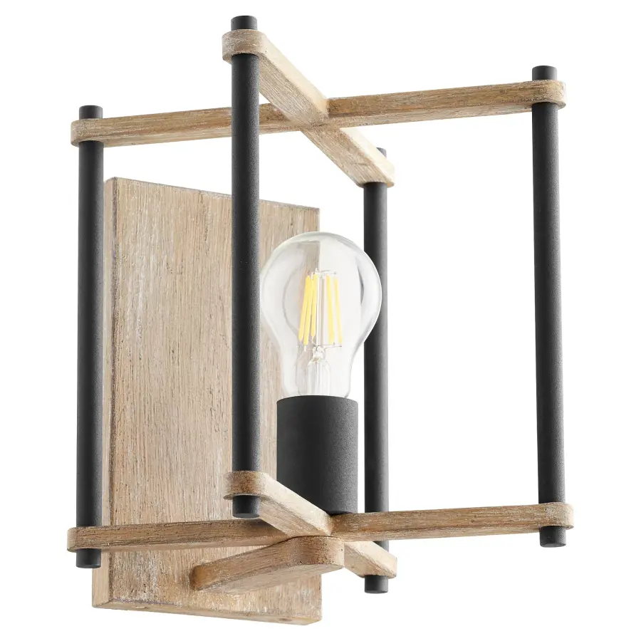 Modern Farmhouse Charm with Adjustable Exposed Bulb Design - Image 1