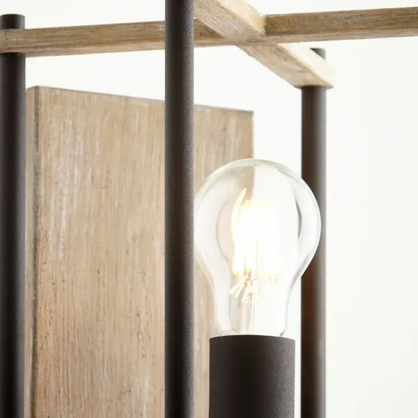 Modern Farmhouse Charm with Adjustable Exposed Bulb Design - Image 3