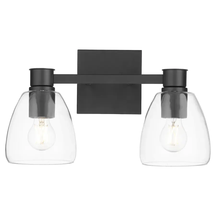 Relo 2-Light Vanity in Matte Black - Image 2