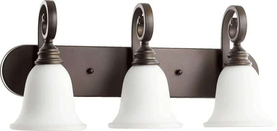 Bryant 3-Light Traditional Vanity in Oiled Bronze