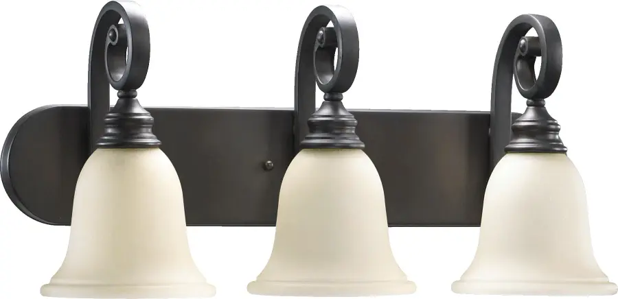 Bryant 3-Light Traditional Vanity in Oiled Bronze