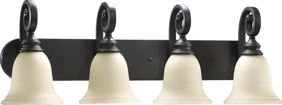 Bryant 4-Light Traditional Vanity in Oiled Bronze