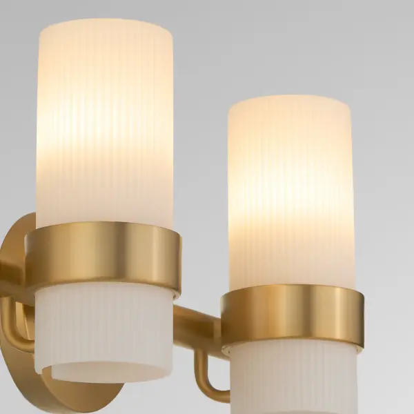 Sojourn 2-Light Vanity in Brushed Brass - Image 4
