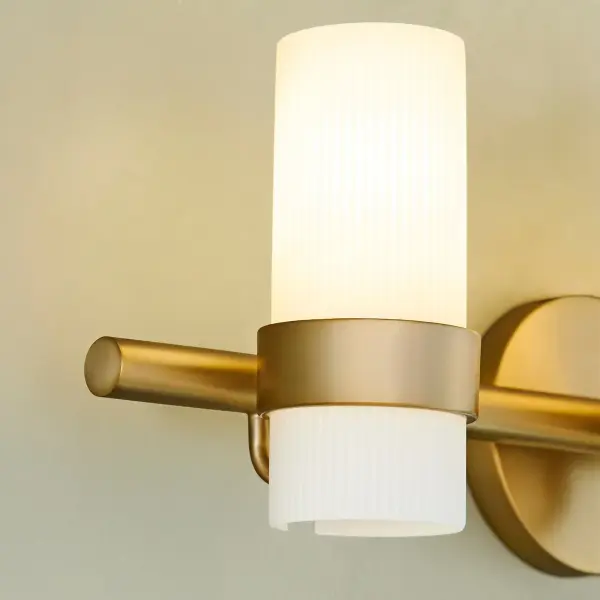 Sojourn 3-Light Vanity in Brushed Brass - Image 6