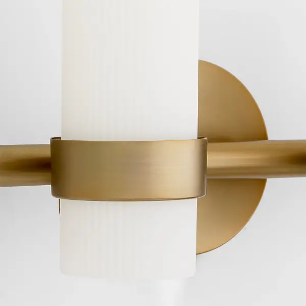 Sojourn 4-Light Vanity in Brushed Brass - Image 4