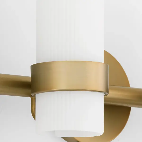 Sojourn 4-Light Vanity in Brushed Brass - Image 6