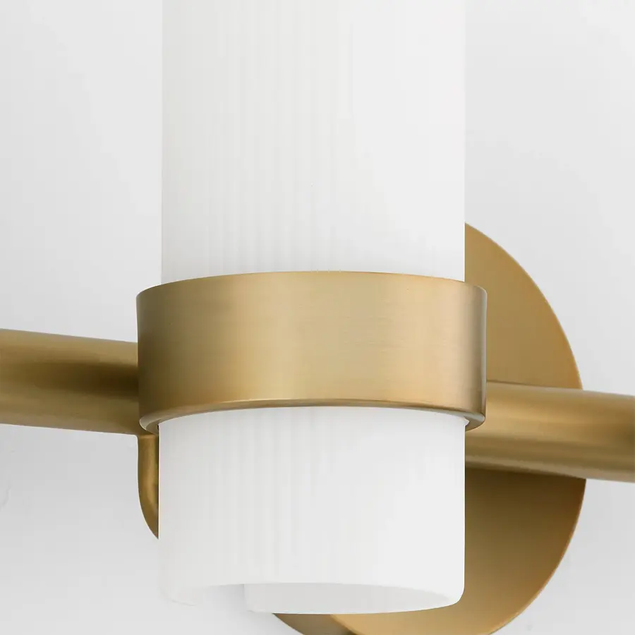 Sojourn 4-Light Vanity in Brushed Brass - Image 6