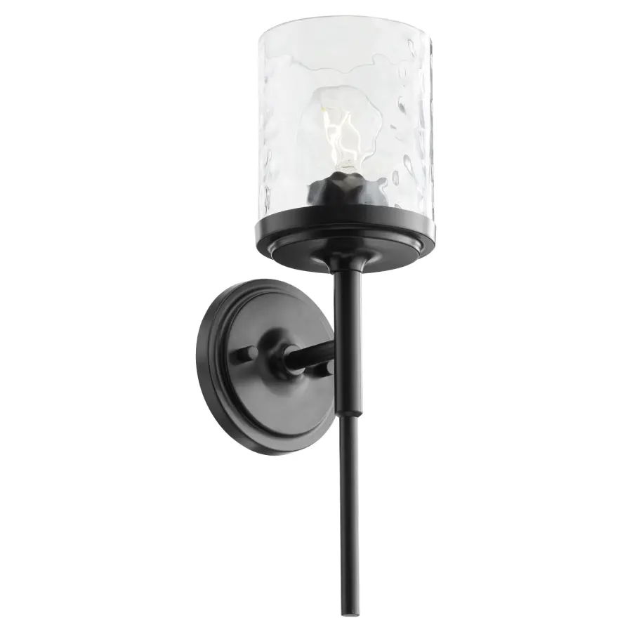 Starky 1-Light Wall Sconce in Matte Black - Image 2