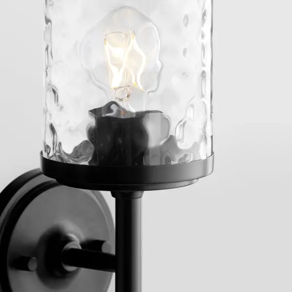 Starky 1-Light Wall Sconce in Matte Black - Image 3