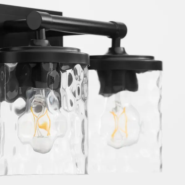 Starky 2-Light Vanity in Matte Black - Image 4