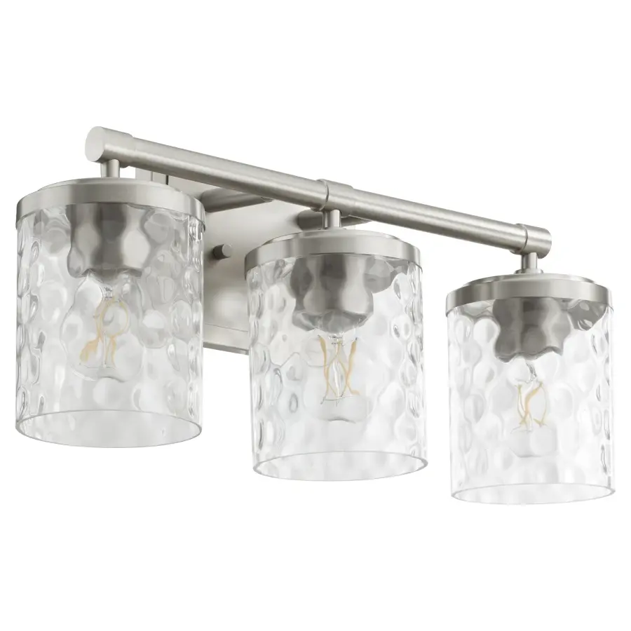 Starky 3-Light Vanity in Satin Nickel - Image 1