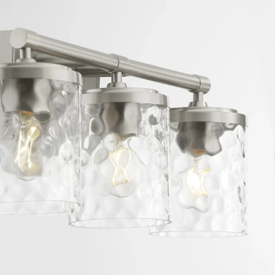 Starky 3-Light Vanity in Satin Nickel - Image 5