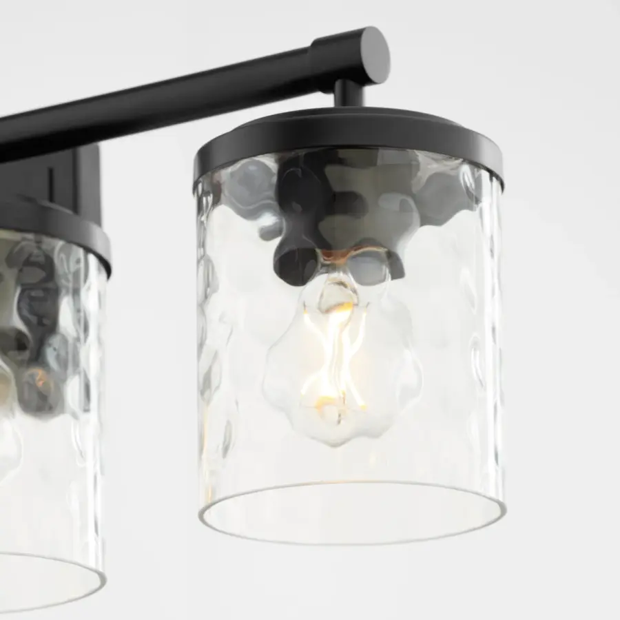 Starky 4-Light Vanity in Matte Black - Image 3