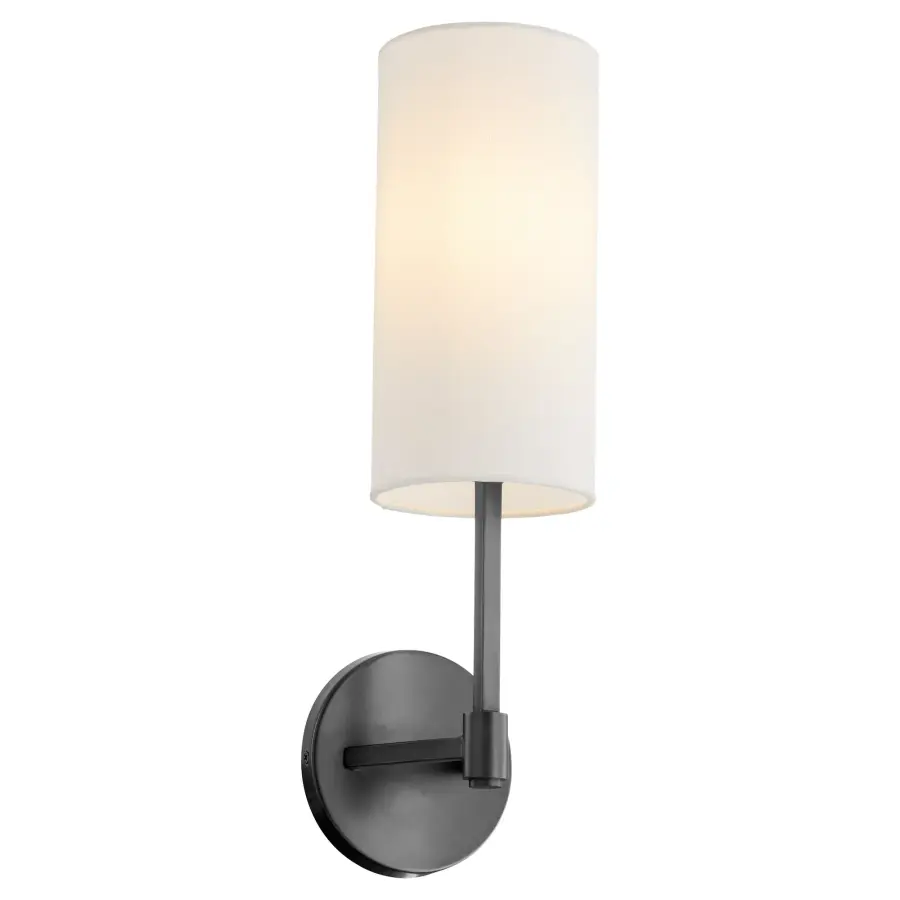 Merrick 1-Light Wall Sconce in Matte Black - Image 2