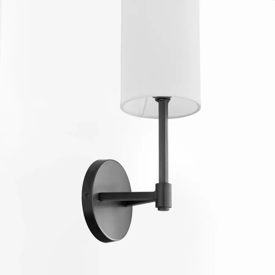Merrick 1-Light Wall Sconce in Matte Black - Image 4