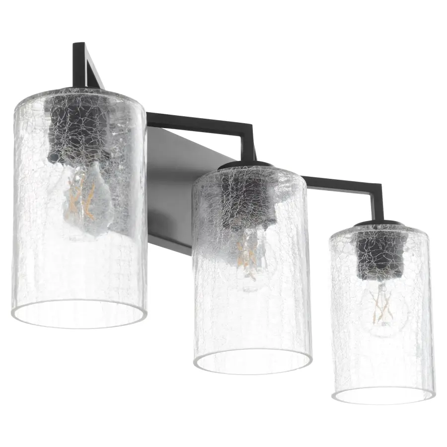 Merrick 3-Light Vanity in Matte Black - Image 1