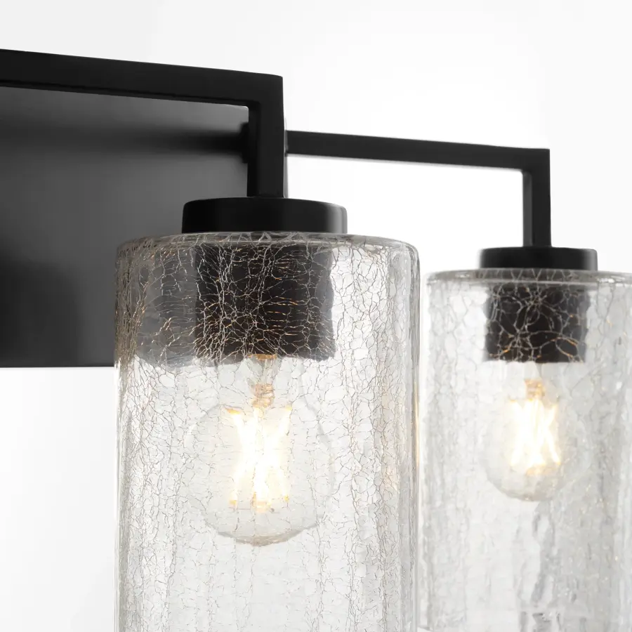 Merrick 3-Light Vanity in Matte Black - Image 3