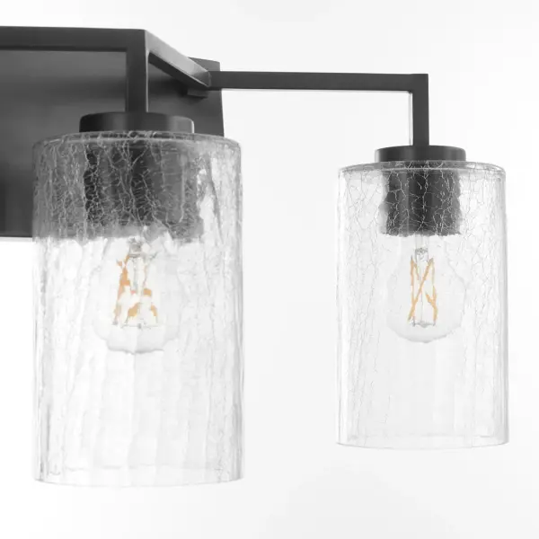 Merrick 4-Light Vanity in Matte Black - Image 3