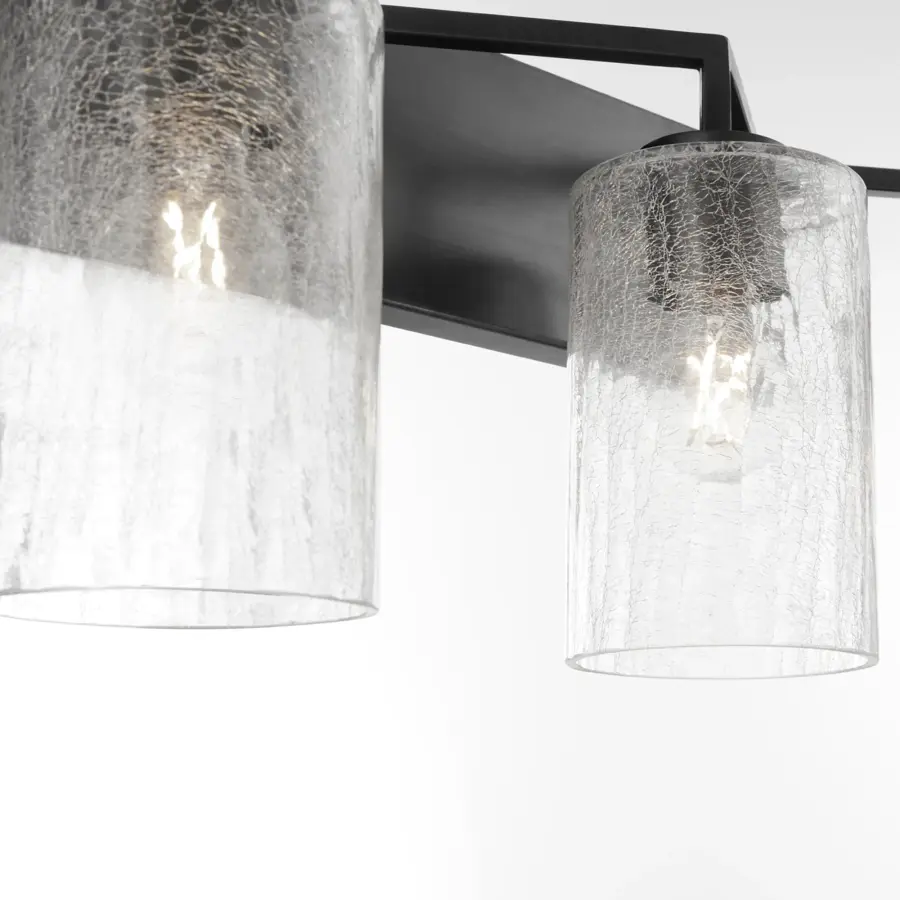 Merrick 4-Light Vanity in Matte Black - Image 4