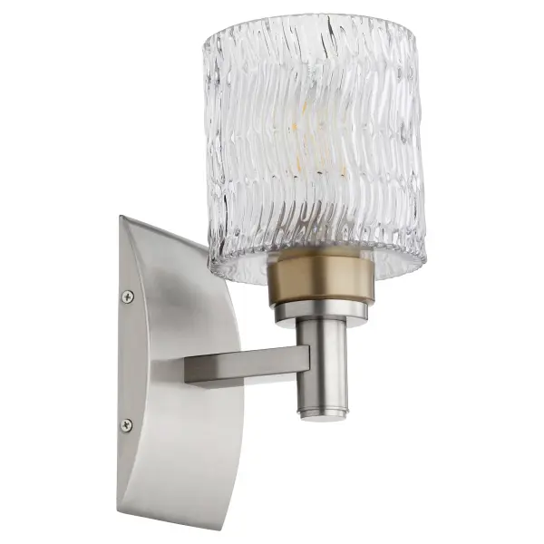 Stadium 1-Light Wall Sconce in Satin Nickel - Image 3