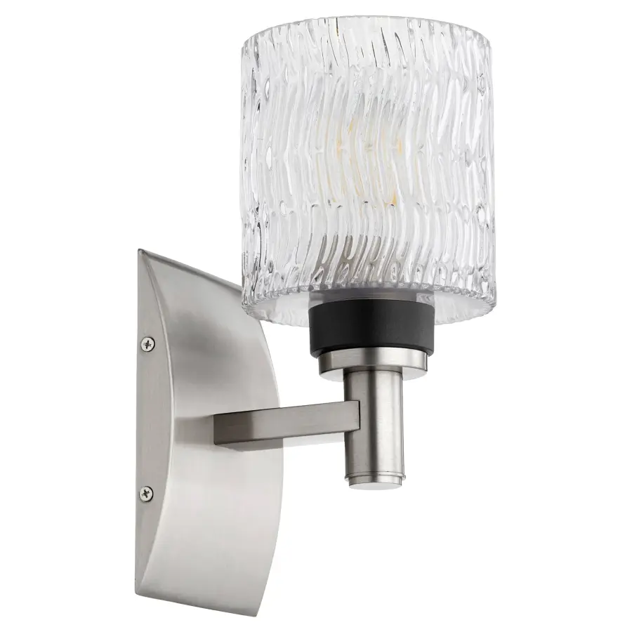 Stadium 1-Light Wall Sconce in Satin Nickel - Image 4